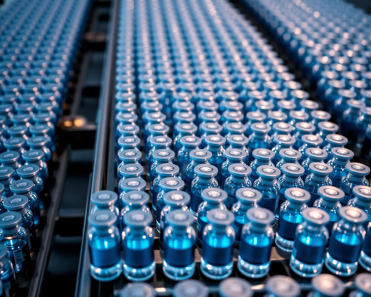 Vaccine vials production line